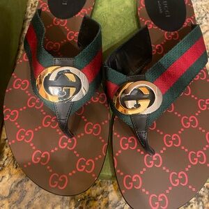 Gucci GG thong sandal